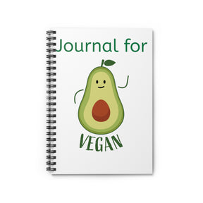 Spiral Notebook - for vegans