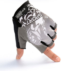 Ice silk Lycra Breathable Sunscreen Outdoor Riding Gloves