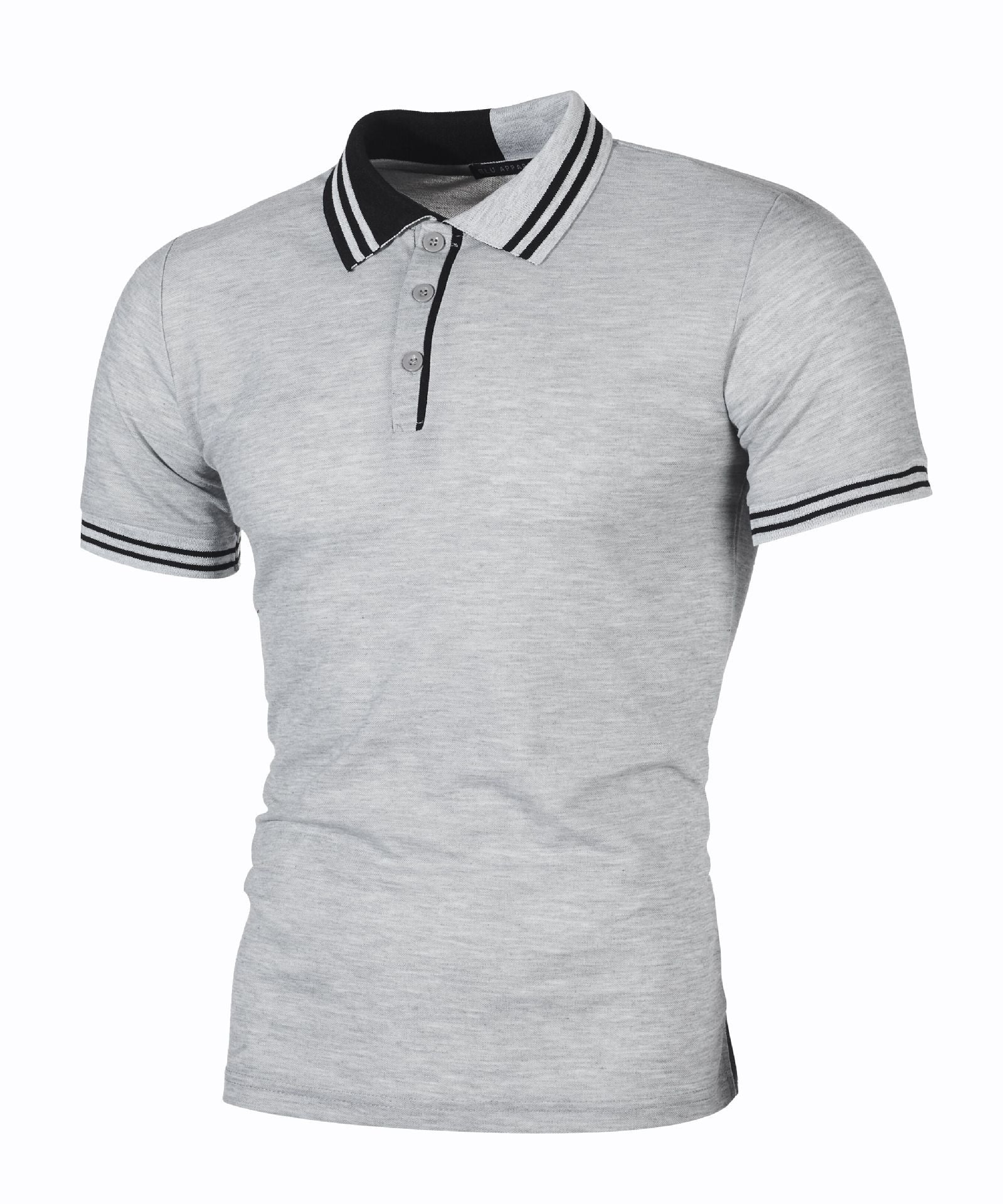 Breathable Square Neck Short-sleeved Polo Shirt