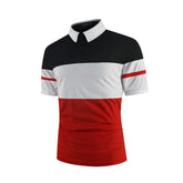 Breathable Square Neck Short-sleeved Polo Shirt