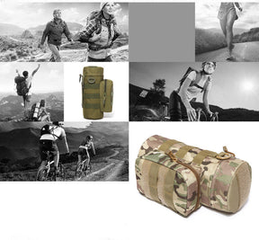 Outdoor Tactical Water Bottle Bag Military Fan Camouflage Outdoor Travel Hiking Climbing Accessory Bag