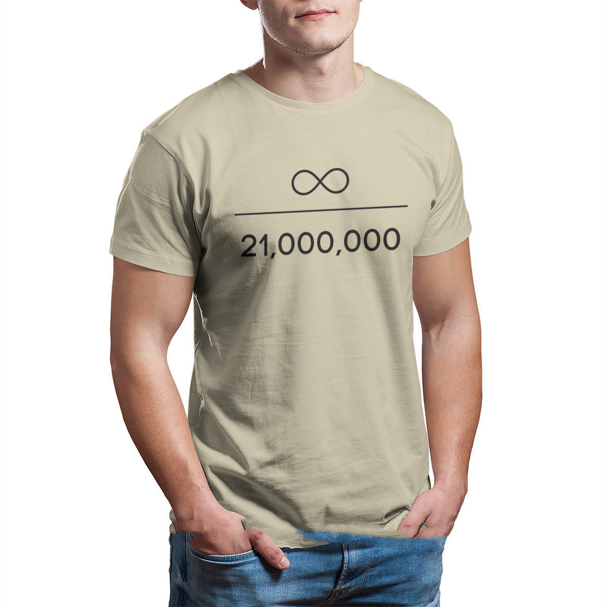 Infinity Divided By Million Unique TShirt Bitcoin