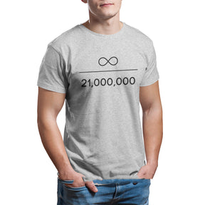 Infinity Divided By Million Unique TShirt Bitcoin