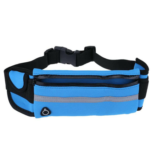 Velocity Water-Resistant Sports Running Belt and Fanny Pack for