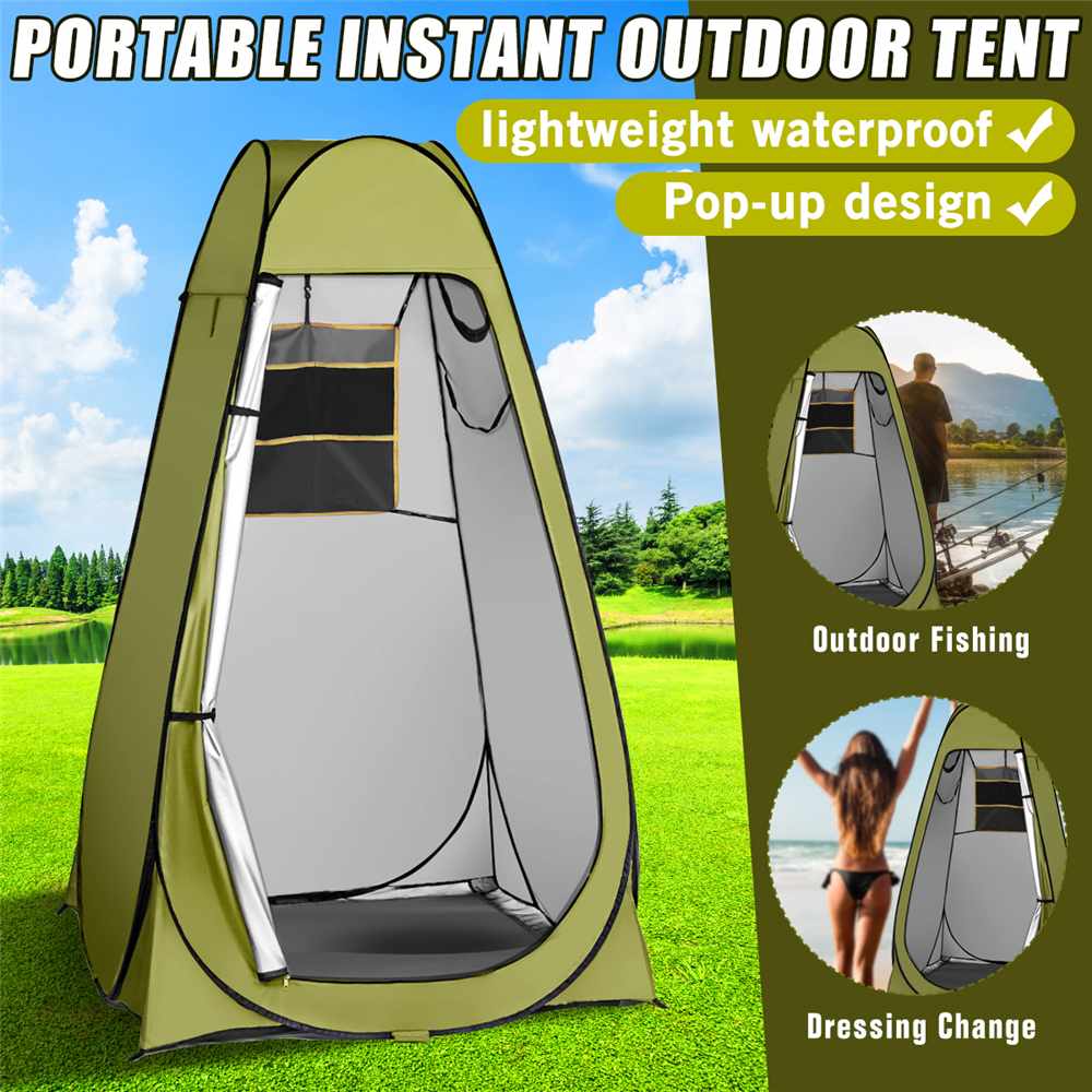 Portable privacy shower Portable Privacy Shower Toilet Automatic Camping Tent UV Function Travel Camping Tent Outdoor Dressing Beach Sun Shelte