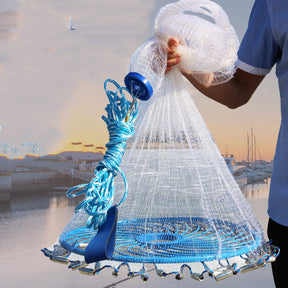 Monofilament Casting Net Hand Casting Net Fish Protection Fishing Wheel