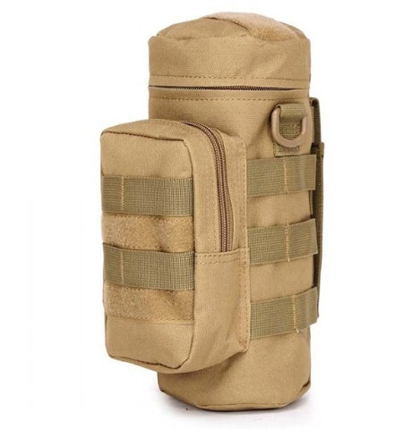 Outdoors Molle Water Bottle Pouch Tactical Gear Kettle Waist Shoulder Bag for Army Fans Climbing Camping Hiking Bags