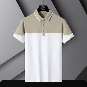 Polo Shirt Stitching Embroidered Ice Breathable Lapel T Shirt