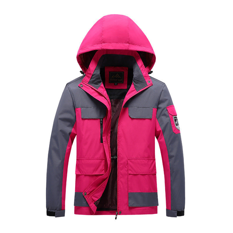 Sports And Leisure Hooded Hiking Jacket