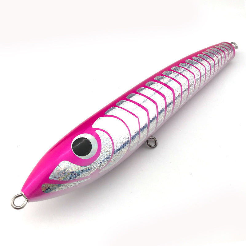 80g 90g Handmade Wood Fishing Lure Lure Sea Fishing Boat Fishing Pencil