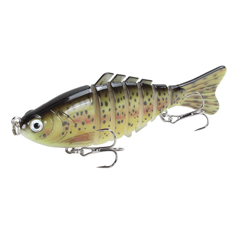 Plastic 7-section Fishing Lure Sea Fishing Lure