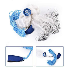 Traditional Hand-spreading Fishing Line Loopless Hand-throwing Net Spinning Net