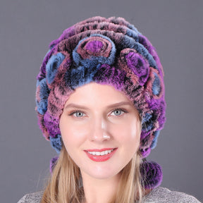 Warm And Thick Earmuffs Knitted Woolen Hats