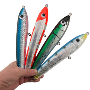 80g 90g Handmade Wood Fishing Lure Lure Sea Fishing Boat Fishing Pencil