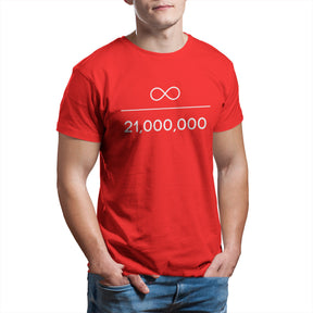 Infinity Divided By Million Unique TShirt Bitcoin