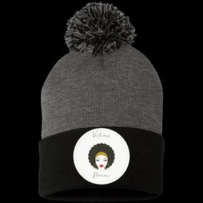 SP15 Pom Pom Knit Cap - Patch