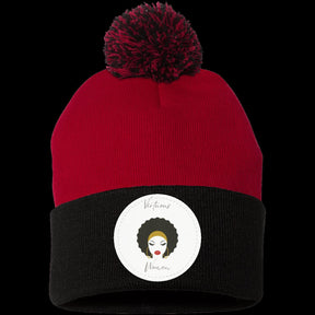 SP15 Pom Pom Knit Cap - Patch