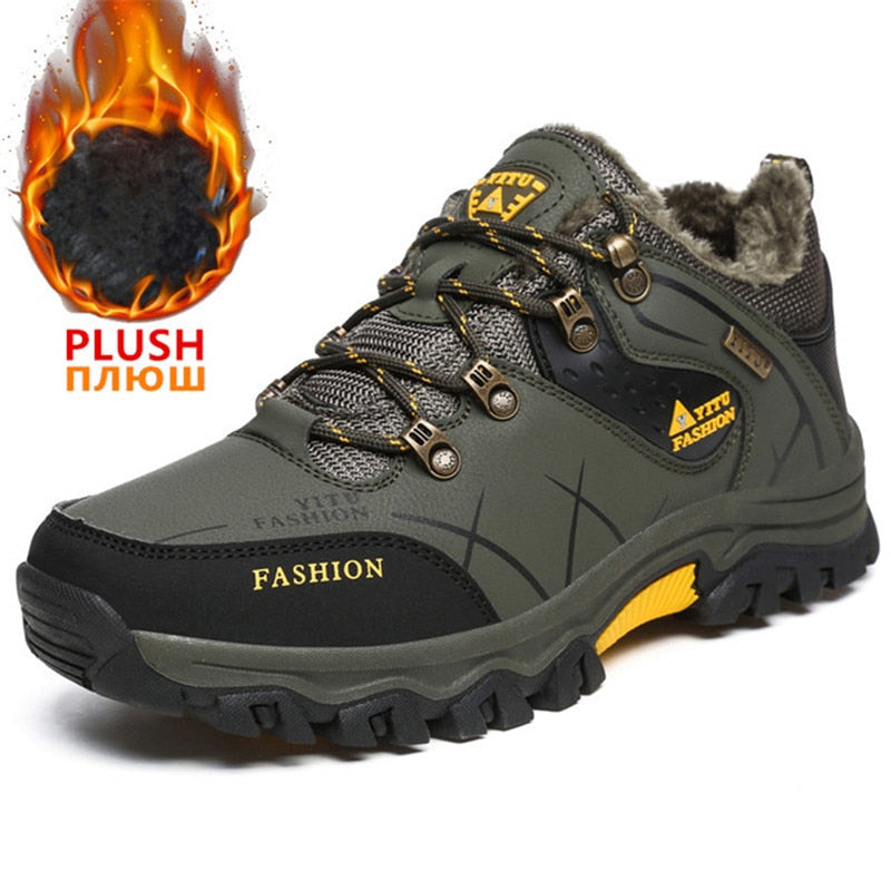 Boots Outdoor Male Hiking Boots Work Shoes Size 39-47