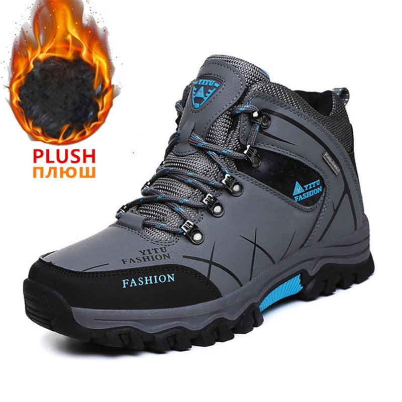 Boots Outdoor Male Hiking Boots Work Shoes Size 39-47