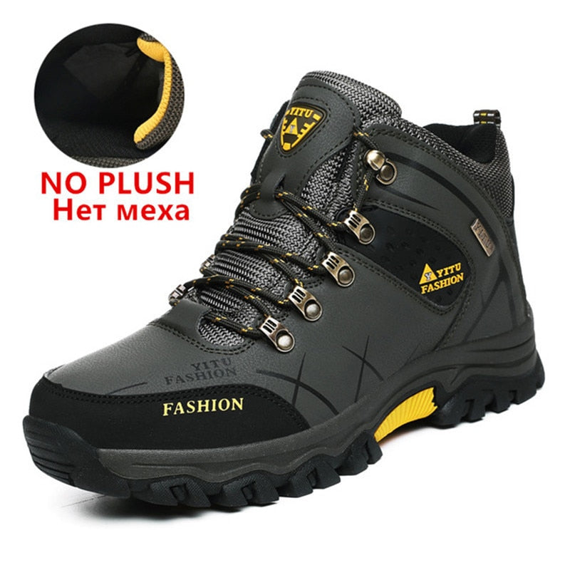 Boots Outdoor Male Hiking Boots Work Shoes Size 39-47