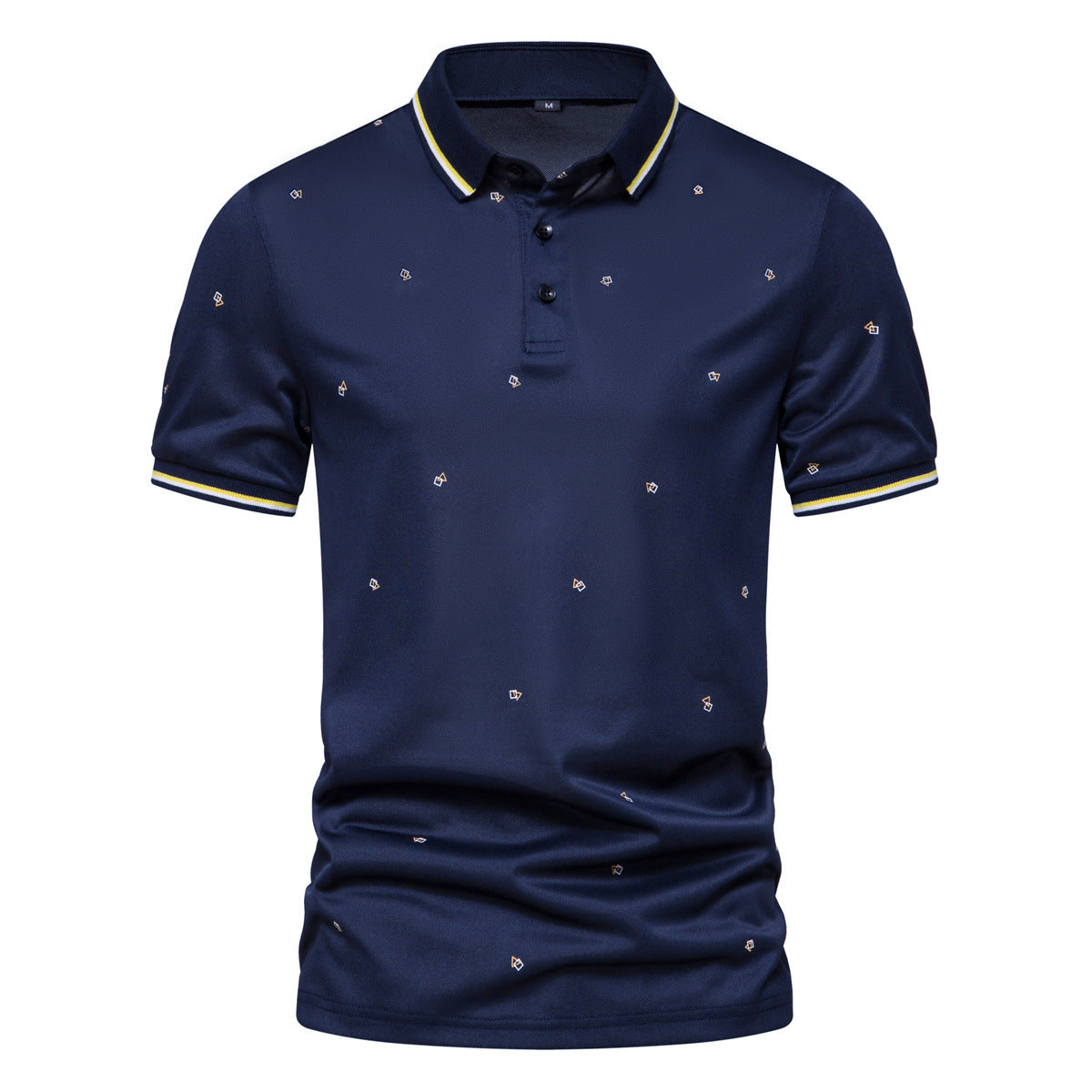 Lapel Short-sleeved T-shirt Men's Summer New Breathable Polo Shirt