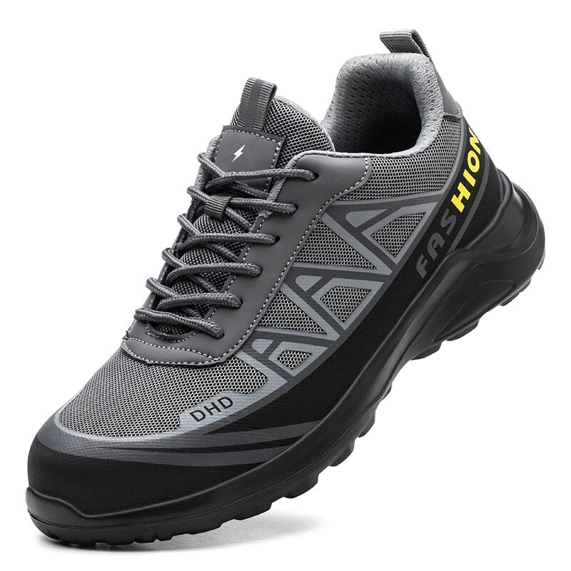 Work Safety Shoes Men Safety Boots Anti-smash Anti-puncture