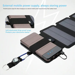 Multifunctional Portable Solar Charging Panel