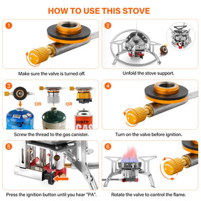 Camping  Head Stove