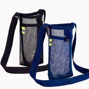 Water Bottle Holder Water Bottle Carrier With Adjustable Shoulder Strap Beach Bottle Bag Water Bottle Sling Dog Water Bottle Sleeve For Sports Gym Hiking Camping Walking