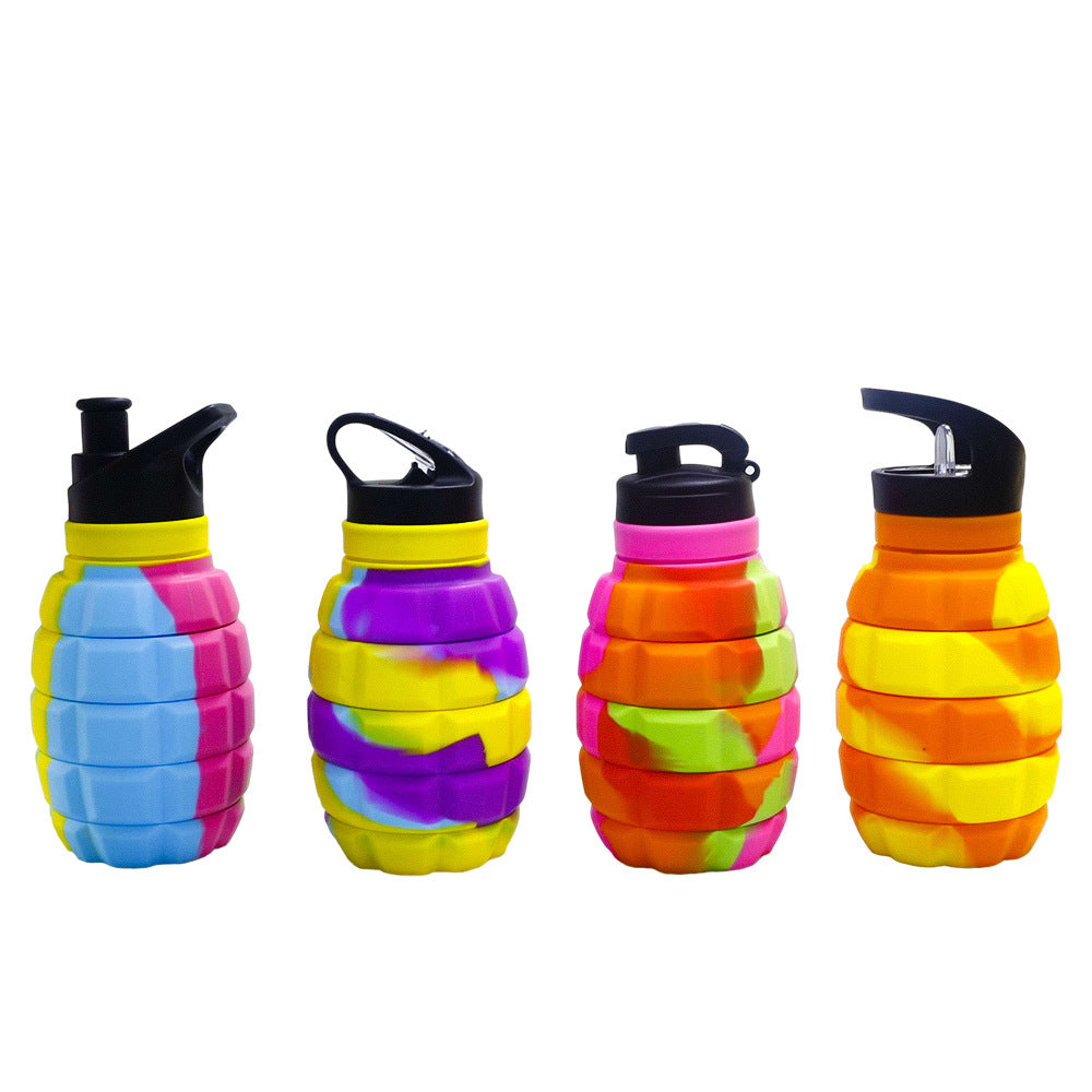 Sports Water Bottle With Hook For Cycling And Hiking