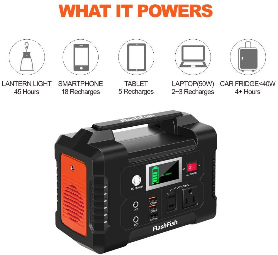 200W 40800mAh Generator Outdoor Portable Energy Power Supply