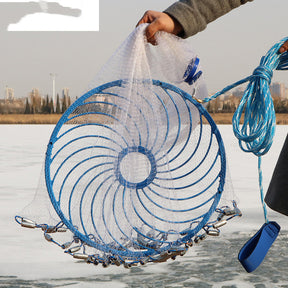 Monofilament Casting Net Hand Casting Net Fish Protection Fishing Wheel